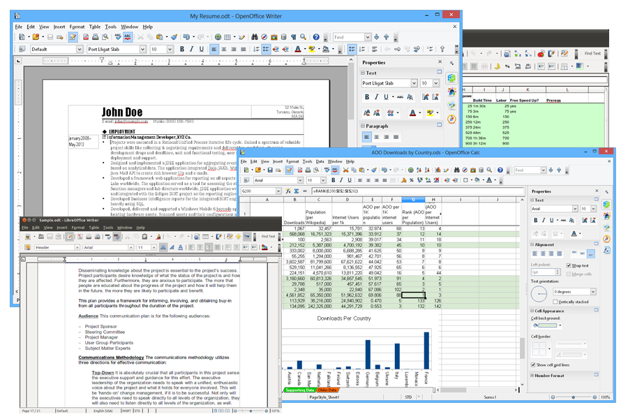 LibreOfficeOpenOffice